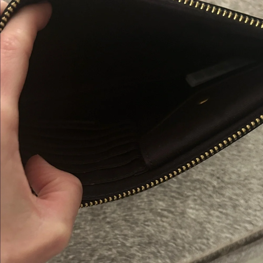 Madewell Black Leather Clutch - Picture 4 of 6